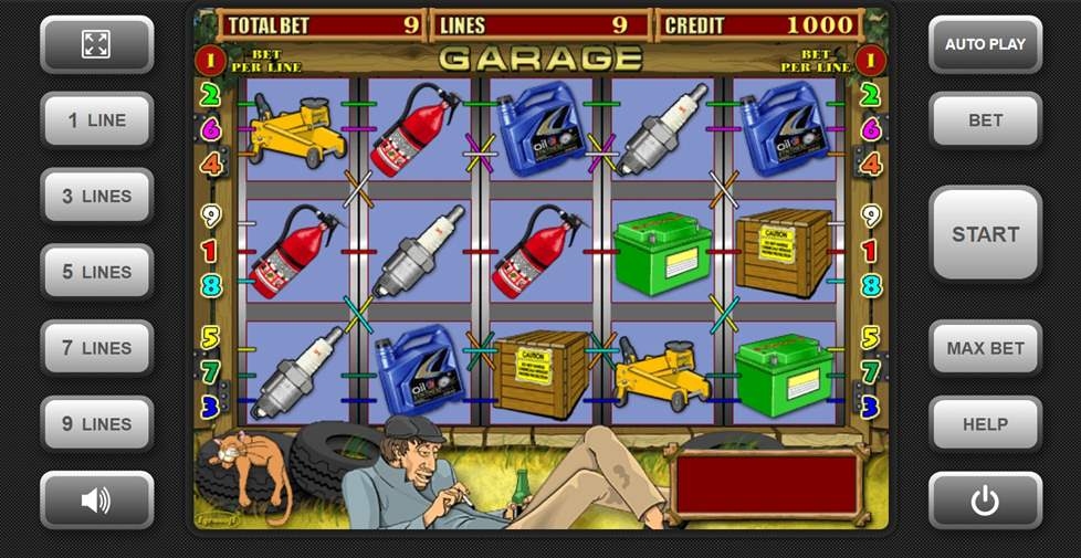 garagem slot online